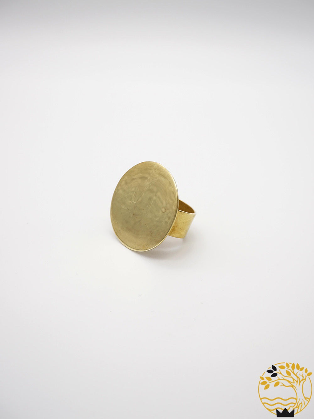 Runder Fingerring aus Bronze