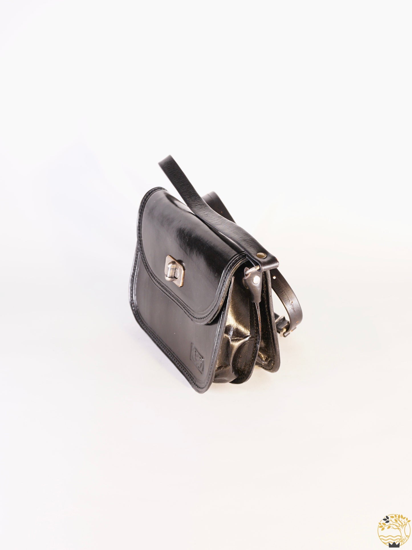 Kleine schwarze Tasche zum umhängen - werkvoll.ch